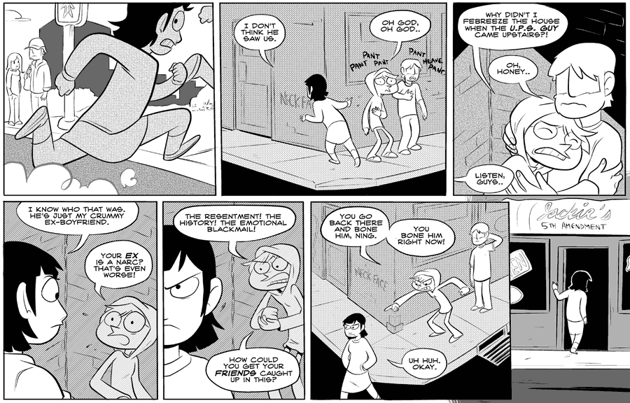 Octopus Pie – #072 – crummy ex-boyfriend (2007-11-14). Meredith Gran, CC BY-NC-SA 3.0 US. https://www.octopuspie.com/comic/072-crummy-ex-boyfriend/