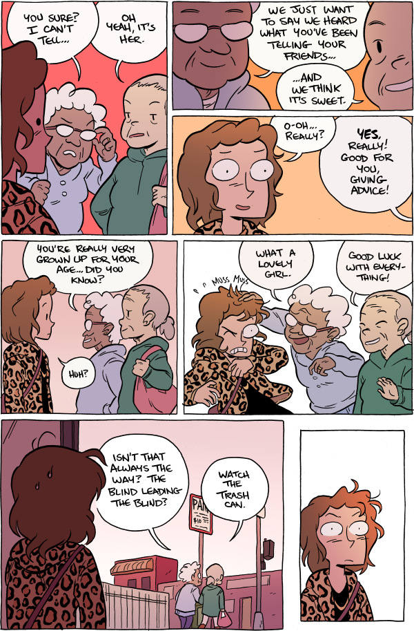 Octopus Pie – #760 – what a lovely girl (2015-03-08). Meredith Gran, CC BY-NC-SA 3.0 US. https://www.octopuspie.com/comic/760-what-a-lovely-girl/
