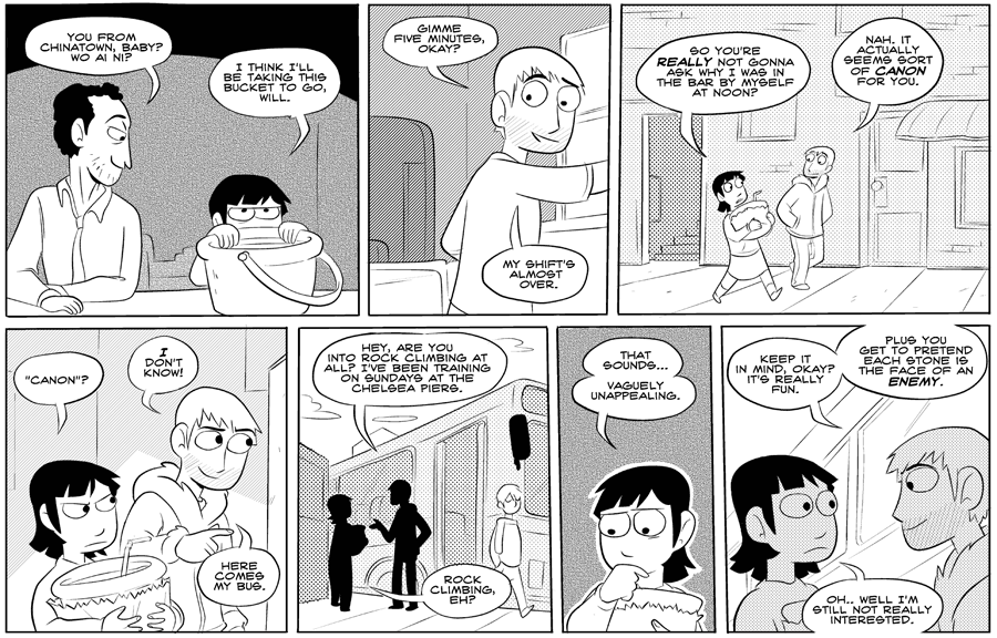 Octopus Pie – #074 – bucket to go (2007-11-19). Meredith Gran, CC BY-NC-SA 3.0 US. https://www.octopuspie.com/comic/074-bucket-to-go/