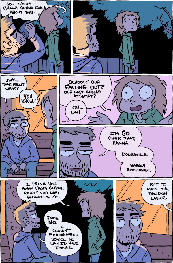 Octopus Pie – #778 – donesville (2015-04-30). Meredith Gran, CC BY-NC-SA 3.0 US. https://www.octopuspie.com/comic/778-donesville/
