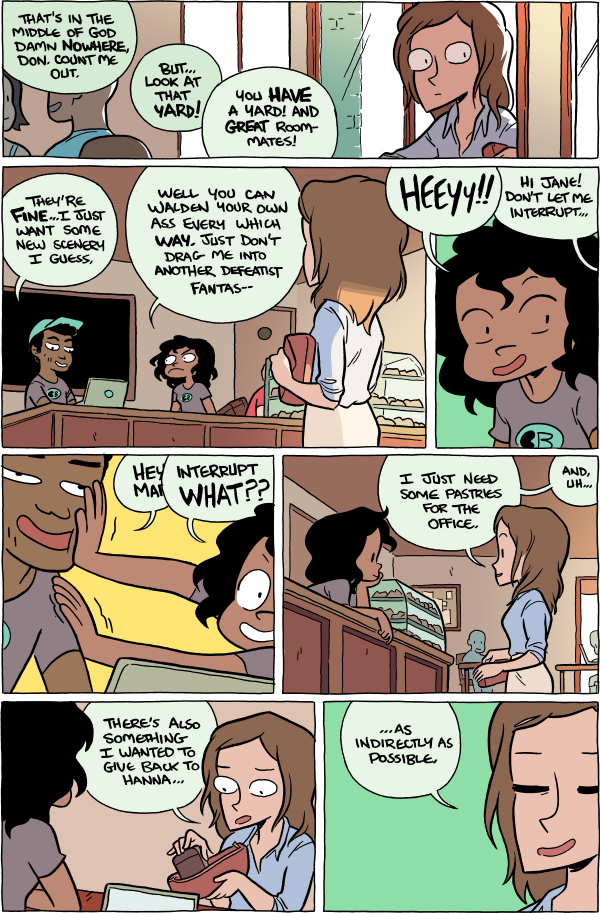 Octopus Pie – #794 – as indirectly as possible (2015-06-21). Meredith Gran, CC BY-NC-SA 3.0 US. https://www.octopuspie.com/comic/794-as-indirectly-as-possible/