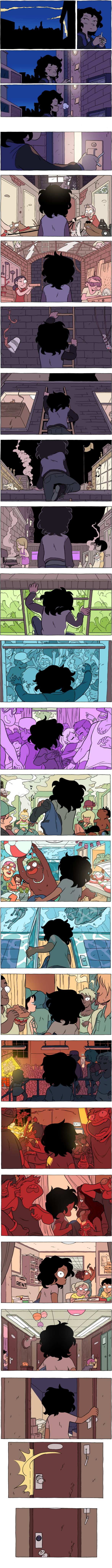 Octopus Pie – #818 – home (2015-08-21). Meredith Gran, CC BY-NC-SA 3.0 US. https://www.octopuspie.com/comic/818-home/