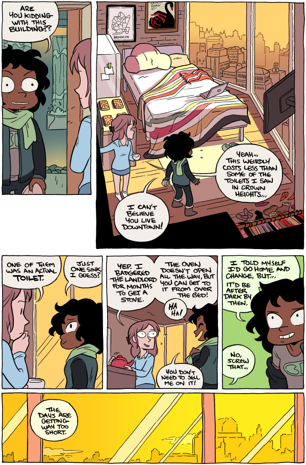 Octopus Pie – #842 – the oven doesn’t open all the way (2015-11-02). Meredith Gran, CC BY-NC-SA 3.0 US. https://www.octopuspie.com/comic/842-the-oven-doesnt-open-all-the-way/