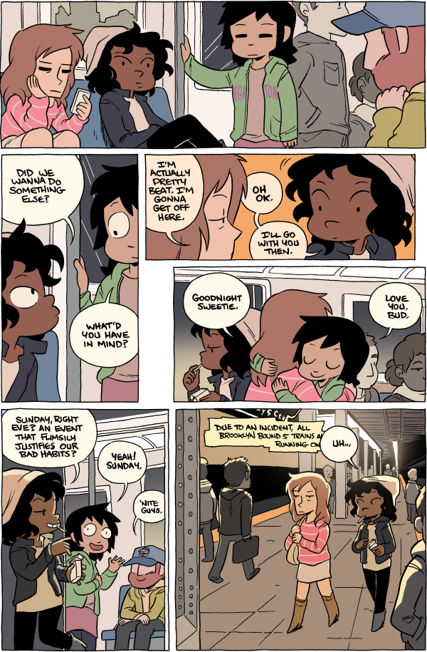 Octopus Pie – #863 – did we wanna do something else (2016-01-21). Meredith Gran, CC BY-NC-SA 3.0 US. https://www.octopuspie.com/comic/863-did-we-wanna-do-something-else/