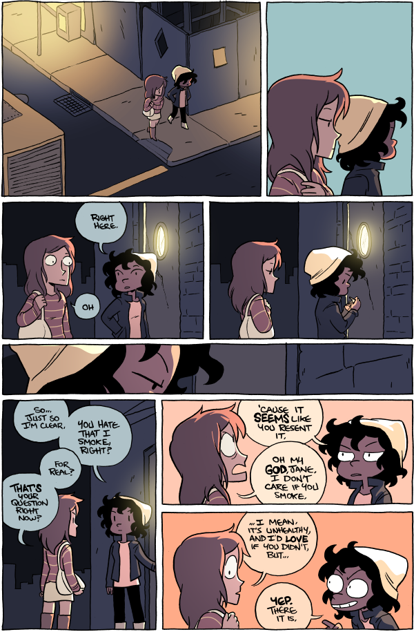 Octopus Pie – #878 – there it is (2016-03-10). Meredith Gran, CC BY-NC-SA 3.0 US. https://www.octopuspie.com/comic/878-there-it-is/