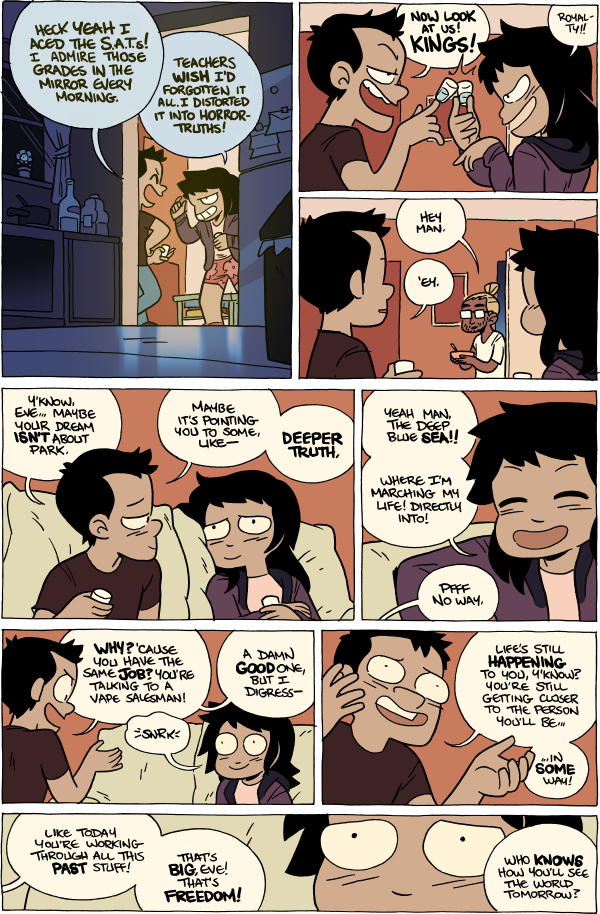 Octopus Pie – #910 – still happening to you (2016-06-17). Meredith Gran, CC BY-NC-SA 3.0 US. https://www.octopuspie.com/comic/910-still-happening-to-you/