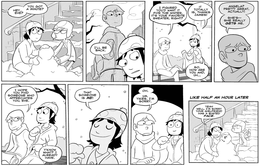 Octopus Pie – #084 – favorite sweater (2007-12-14). Meredith Gran, CC BY-NC-SA 3.0 US. https://www.octopuspie.com/comic/084-favorite-sweater/