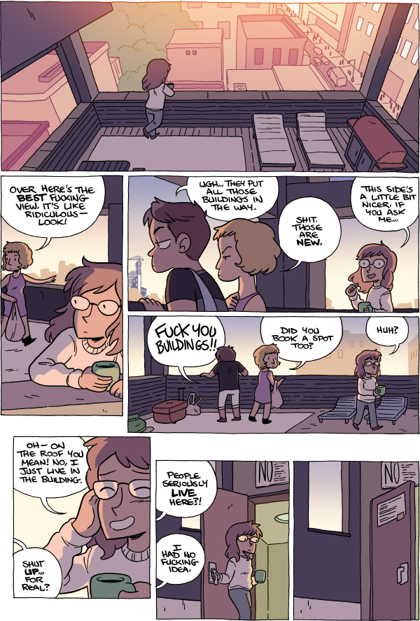 Octopus Pie – #974 – all those buildings (2017-01-09). Meredith Gran, CC BY-NC-SA 3.0 US. https://www.octopuspie.com/comic/974-all-those-buildings/