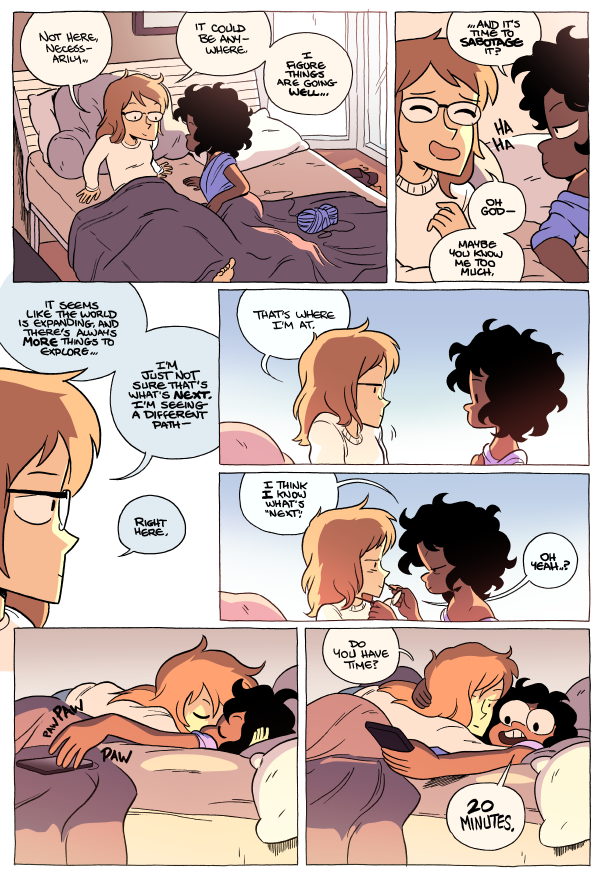 Octopus Pie – #977 – what’s next (2017-01-18). Meredith Gran, CC BY-NC-SA 3.0 US. https://www.octopuspie.com/comic/977-whats-next/