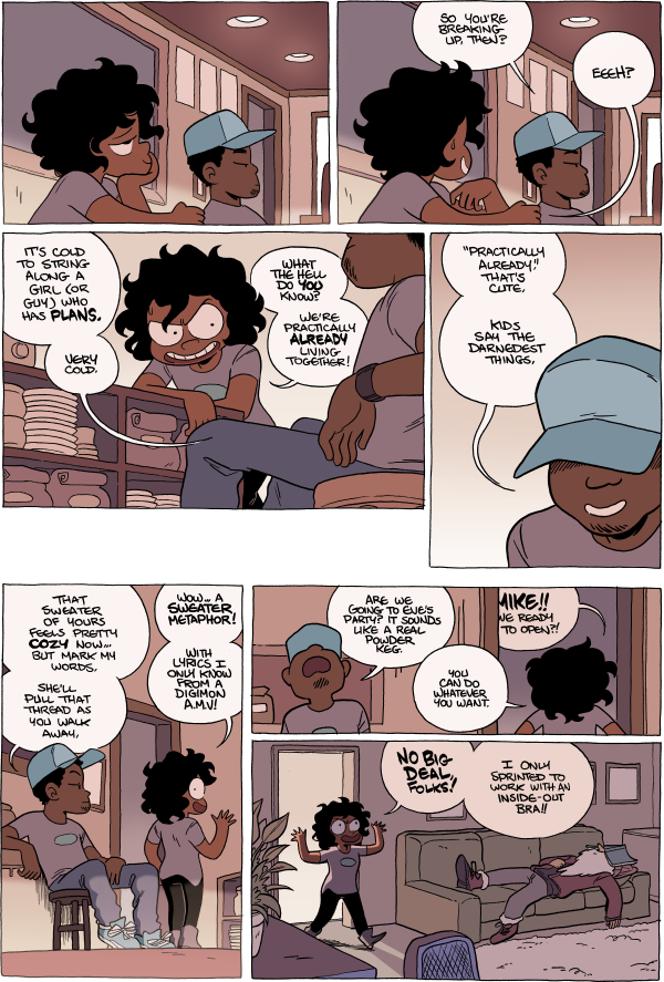 Octopus Pie – #978 – powder keg (2017-01-22). Meredith Gran, CC BY-NC-SA 3.0 US. https://www.octopuspie.com/comic/978-powder-keg/