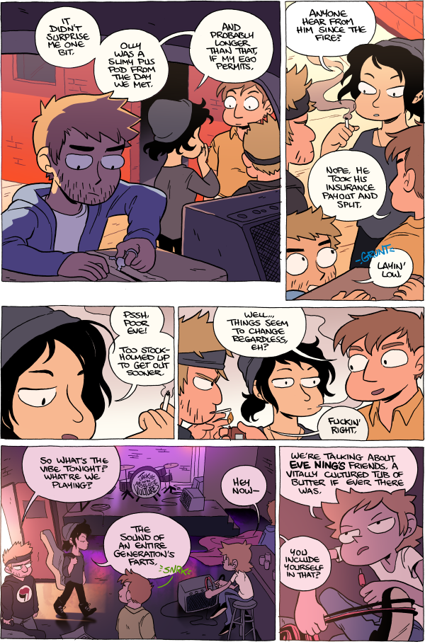 Octopus Pie – #982 – jackie and the absolute vultures (2017-02-07). Meredith Gran, CC BY-NC-SA 3.0 US. https://www.octopuspie.com/comic/982-jackie-and-the-absolute-vultures/