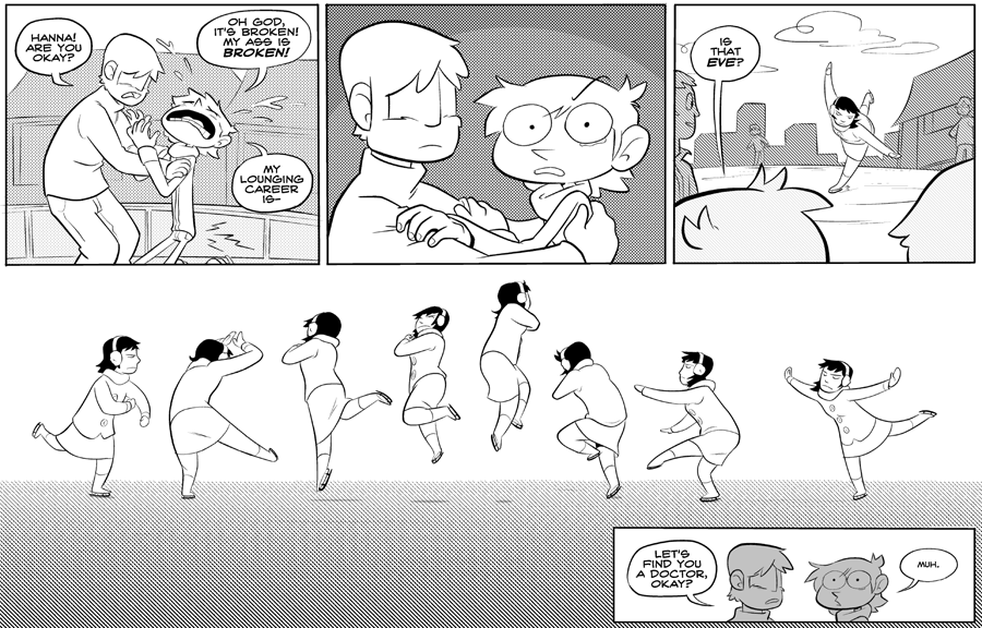 Octopus Pie – #089 – lounging career (2007-12-28). Meredith Gran, CC BY-NC-SA 3.0 US. https://www.octopuspie.com/comic/089-lounging-career/