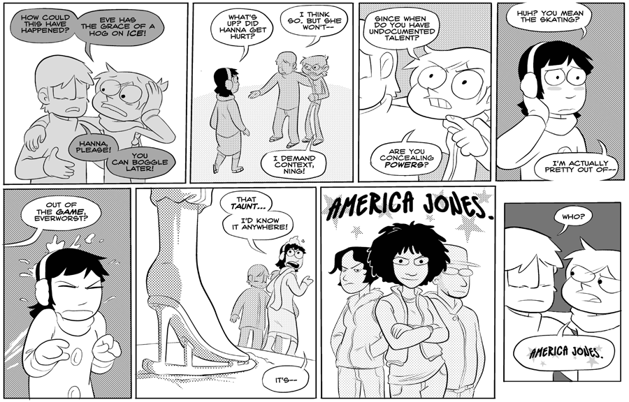 Octopus Pie – #090 – undocumented talent (2007-12-31). Meredith Gran, CC BY-NC-SA 3.0 US. https://www.octopuspie.com/comic/090-undocumented-talent/