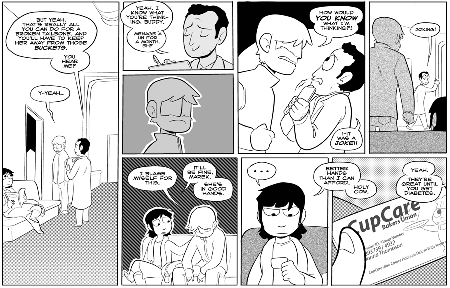 Octopus Pie – #093 – joking (2008-01-07). Meredith Gran, CC BY-NC-SA 3.0 US. https://www.octopuspie.com/comic/093-joking/