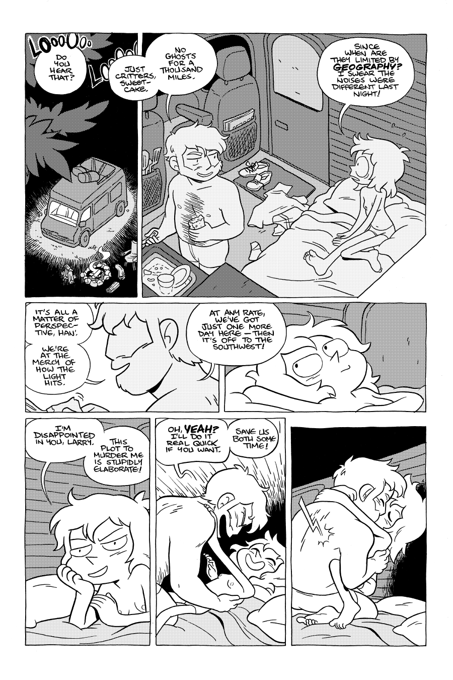 Octopus Pie – #3 – no ghosts (2022-10-01). Meredith Gran, CC BY-NC-SA 3.0 US. https://www.octopuspie.com/comic/3-no-ghosts/