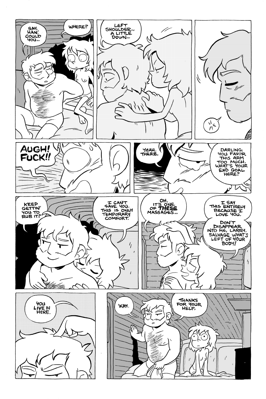 Octopus Pie – #4 – don’t disappear (2022-10-02). Meredith Gran, CC BY-NC-SA 3.0 US. https://www.octopuspie.com/comic/4-dont-disappear/