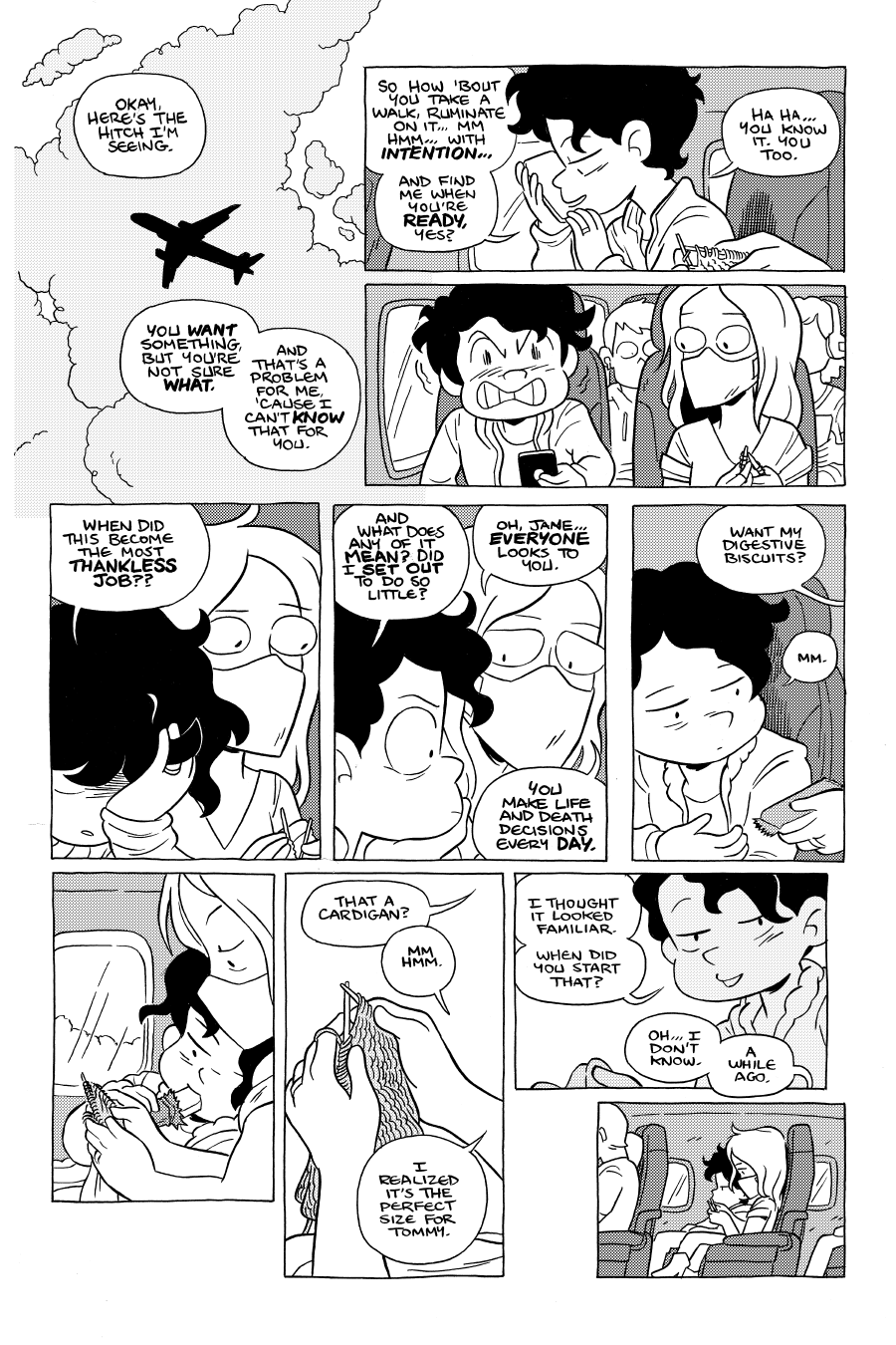 Octopus Pie – #15 – digestive biscuits (2022-10-12). Meredith Gran, CC BY-NC-SA 3.0 US. https://www.octopuspie.com/comic/15-digestive-biscuits/