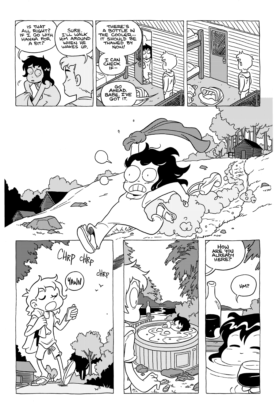 Octopus Pie – #20 – already here (2022-10-17). Meredith Gran, CC BY-NC-SA 3.0 US. https://www.octopuspie.com/comic/20-already-here/