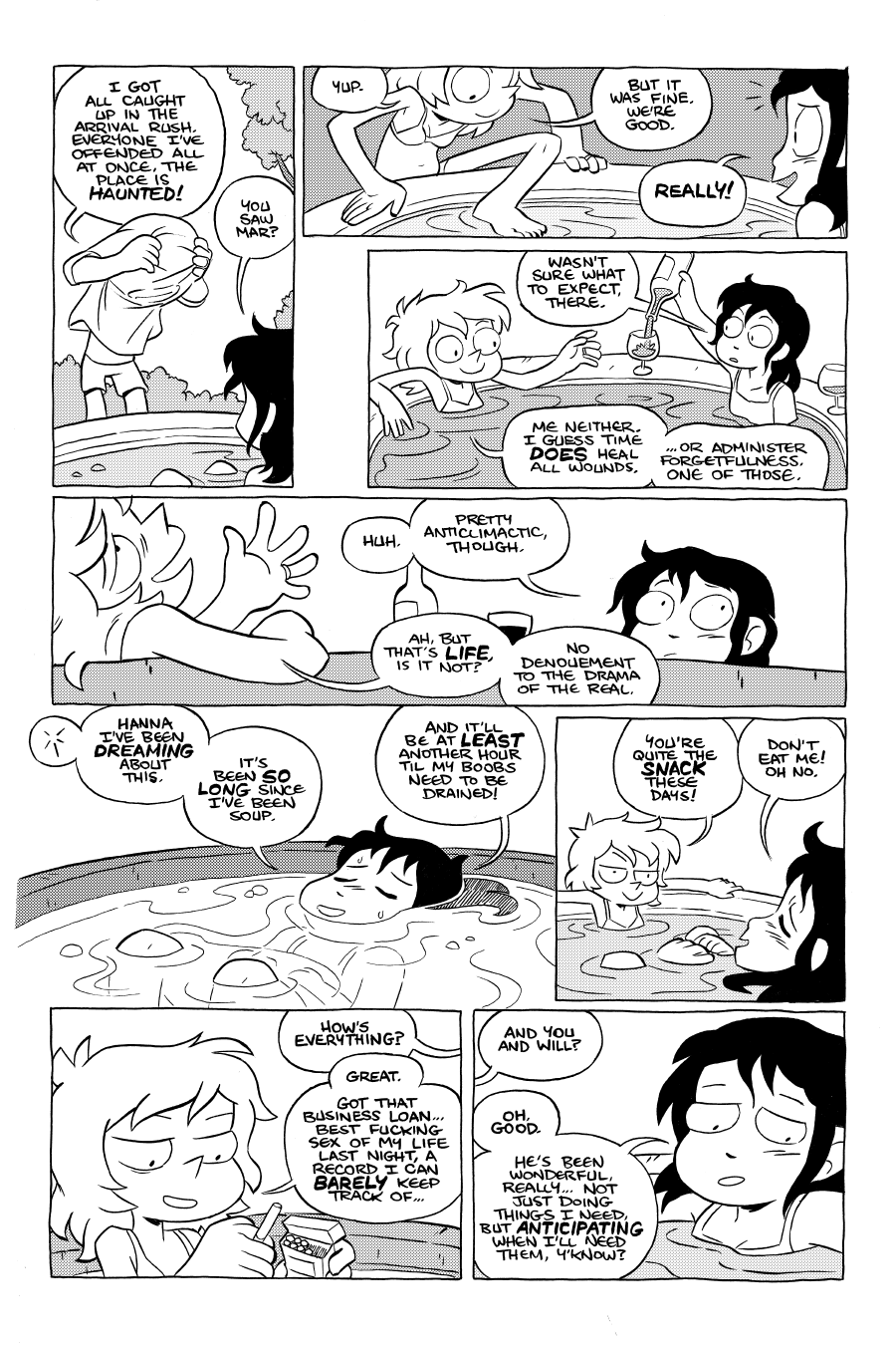 Octopus Pie – #21 – the drama of the real (2022-10-18). Meredith Gran, CC BY-NC-SA 3.0 US. https://www.octopuspie.com/comic/21-the-drama-of-the-real/
