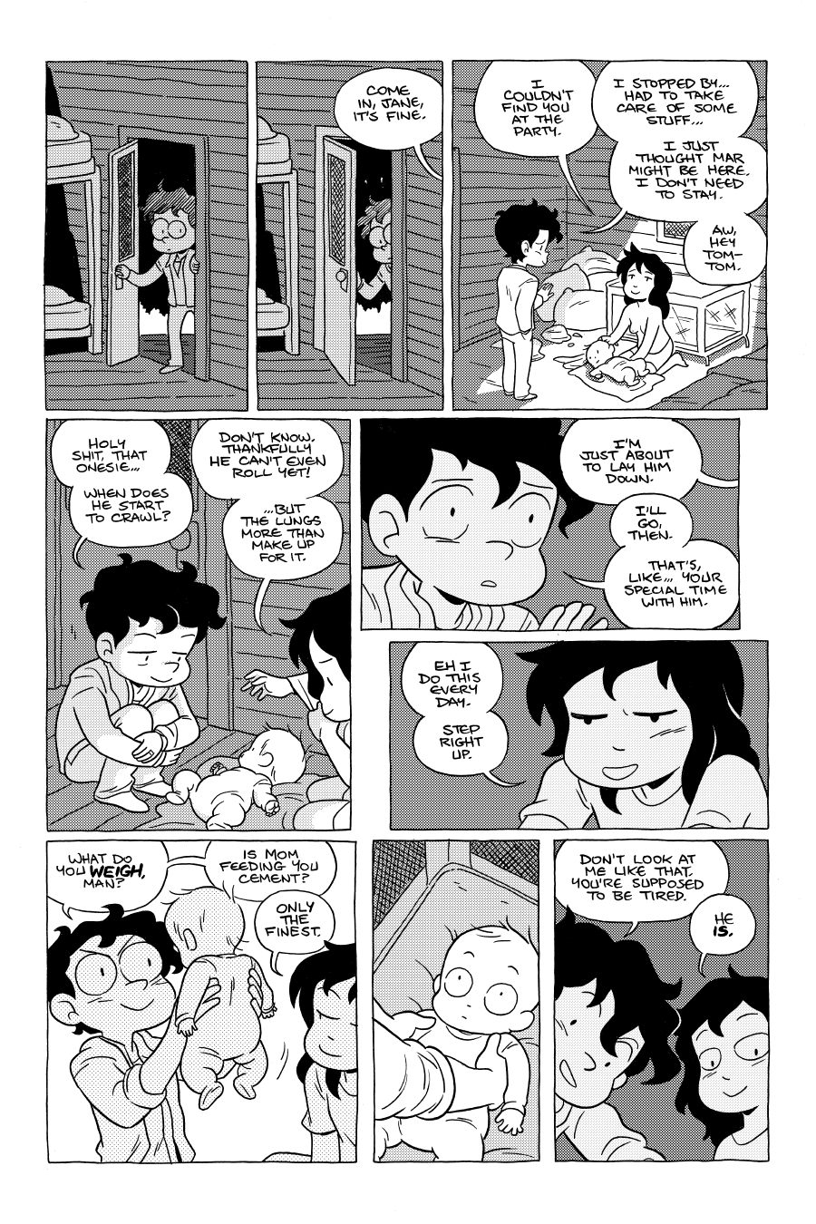 Octopus Pie – #39 – i do this every day (2022-11-05). Meredith Gran, CC BY-NC-SA 3.0 US. https://www.octopuspie.com/comic/39-i-do-this-every-day/