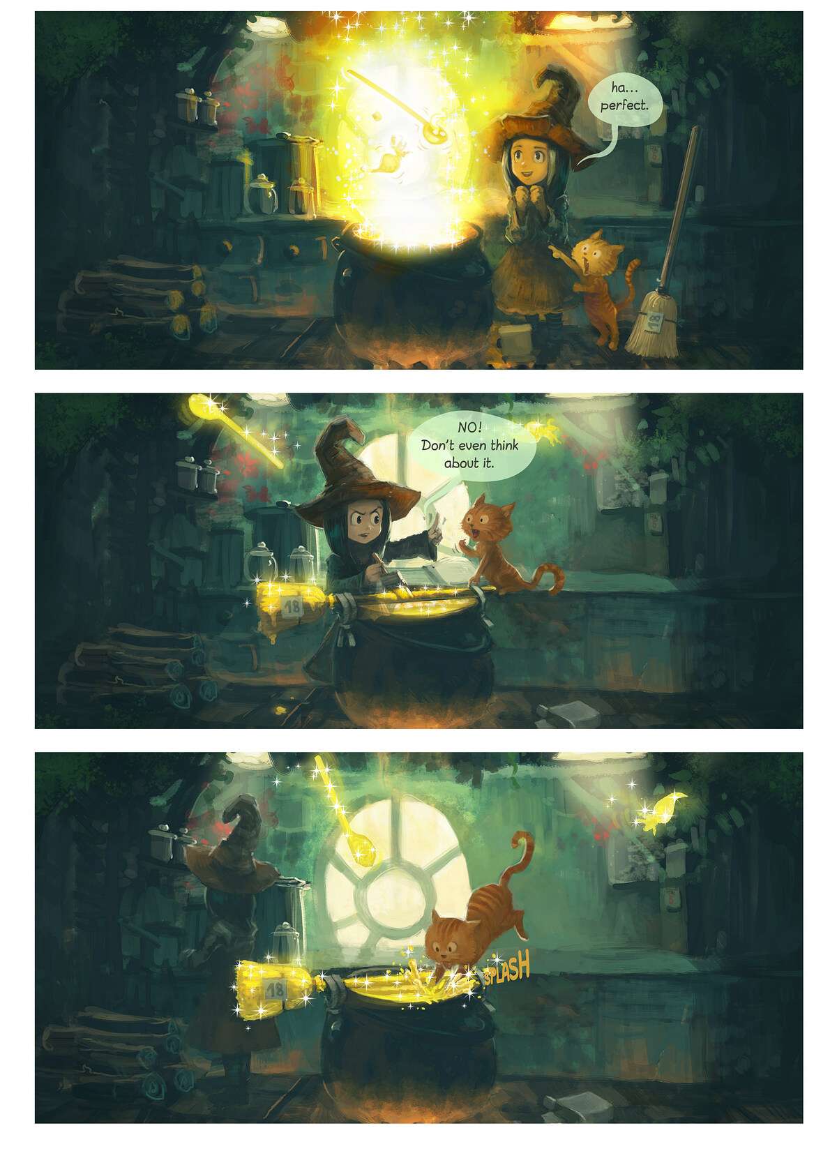 Pepper&Carrot episode 1 page 2 by David Revoy, CC BY 4.0