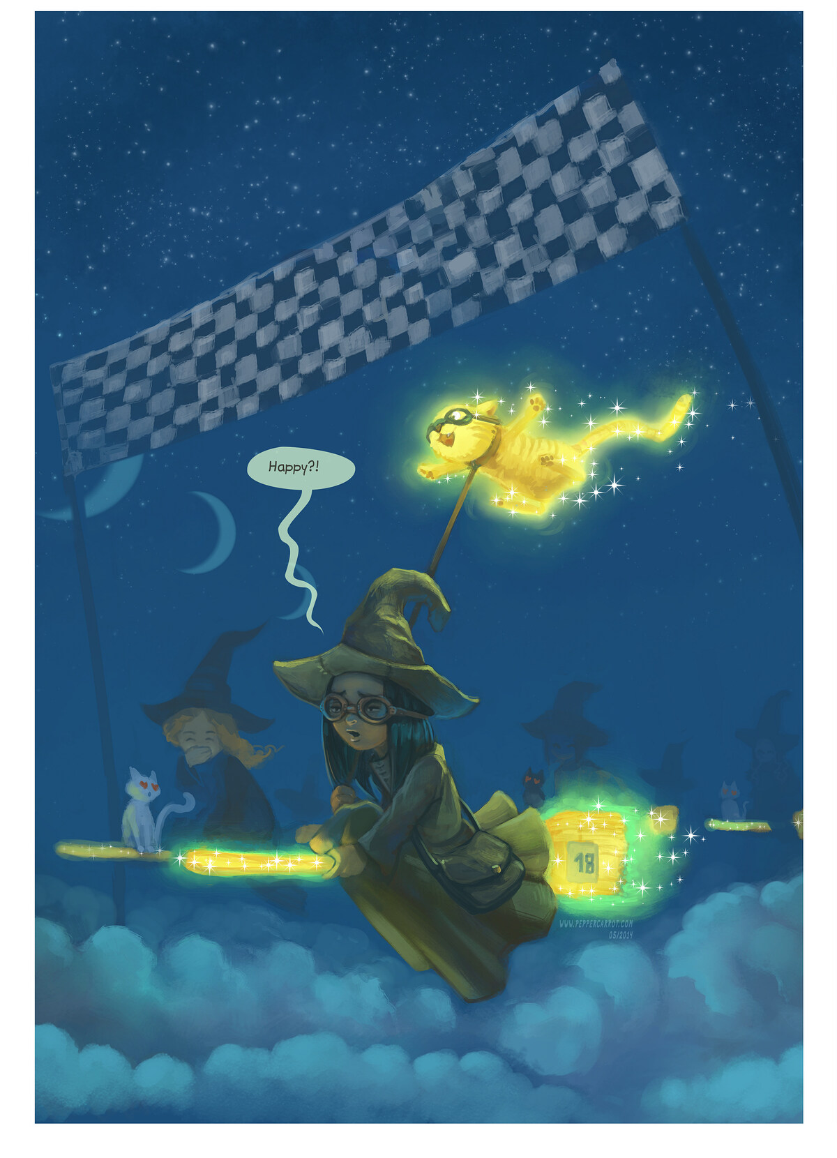 Pepper&Carrot episode 1 page 3 by David Revoy, CC BY 4.0