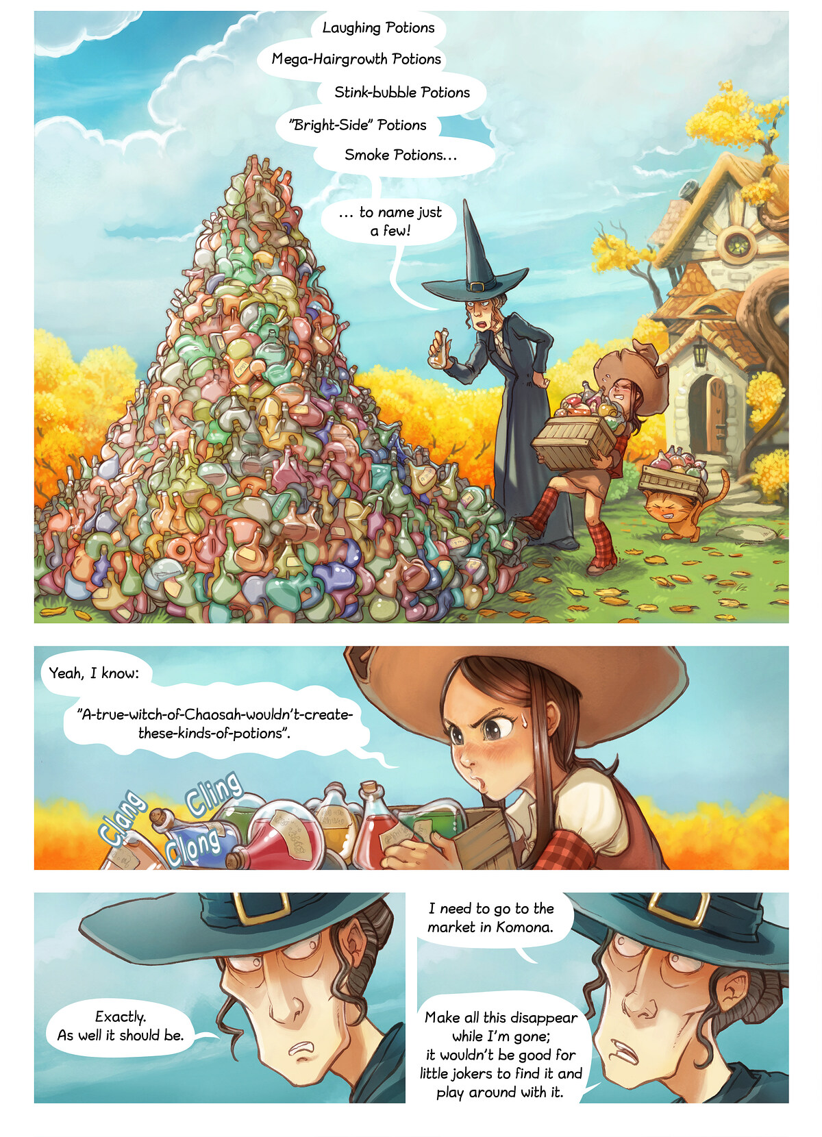 Pepper&Carrot episode 12 page 1 by David Revoy, CC BY 4.0