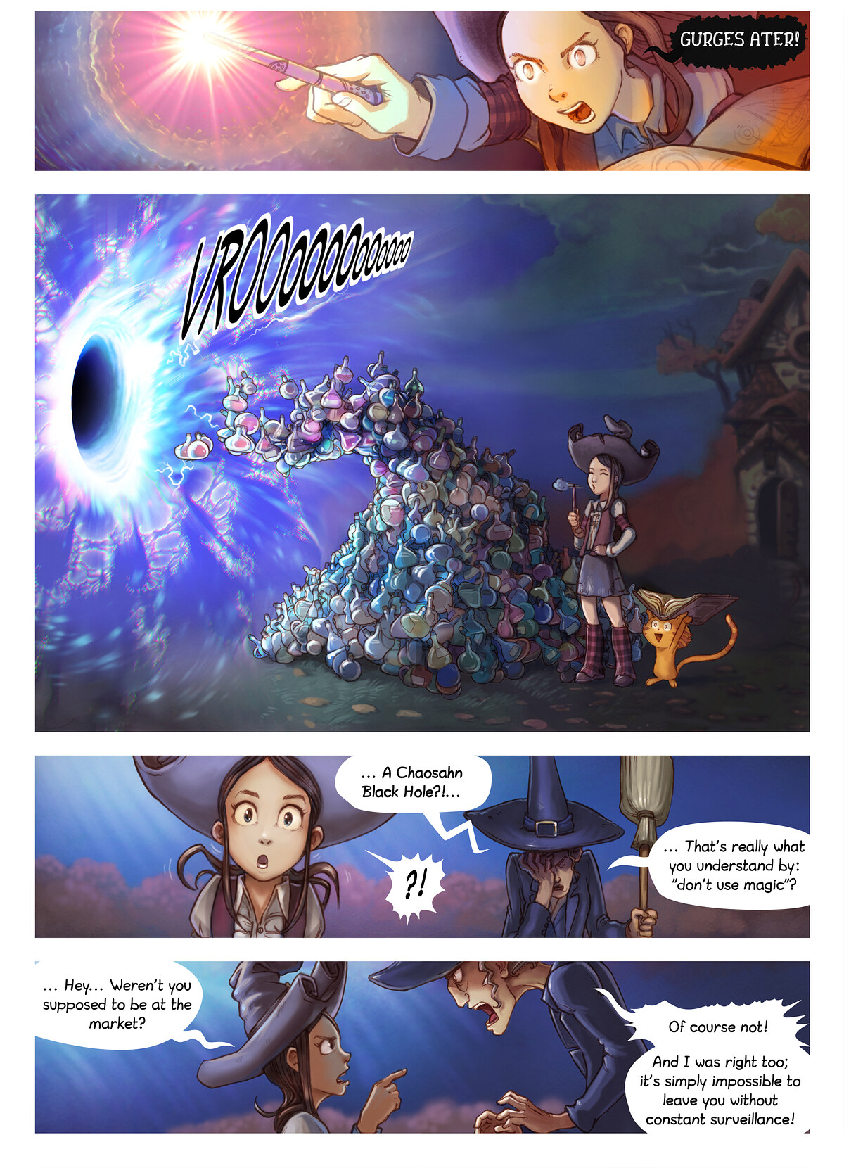 Pepper&Carrot episode 12 page 4 by David Revoy, CC BY 4.0