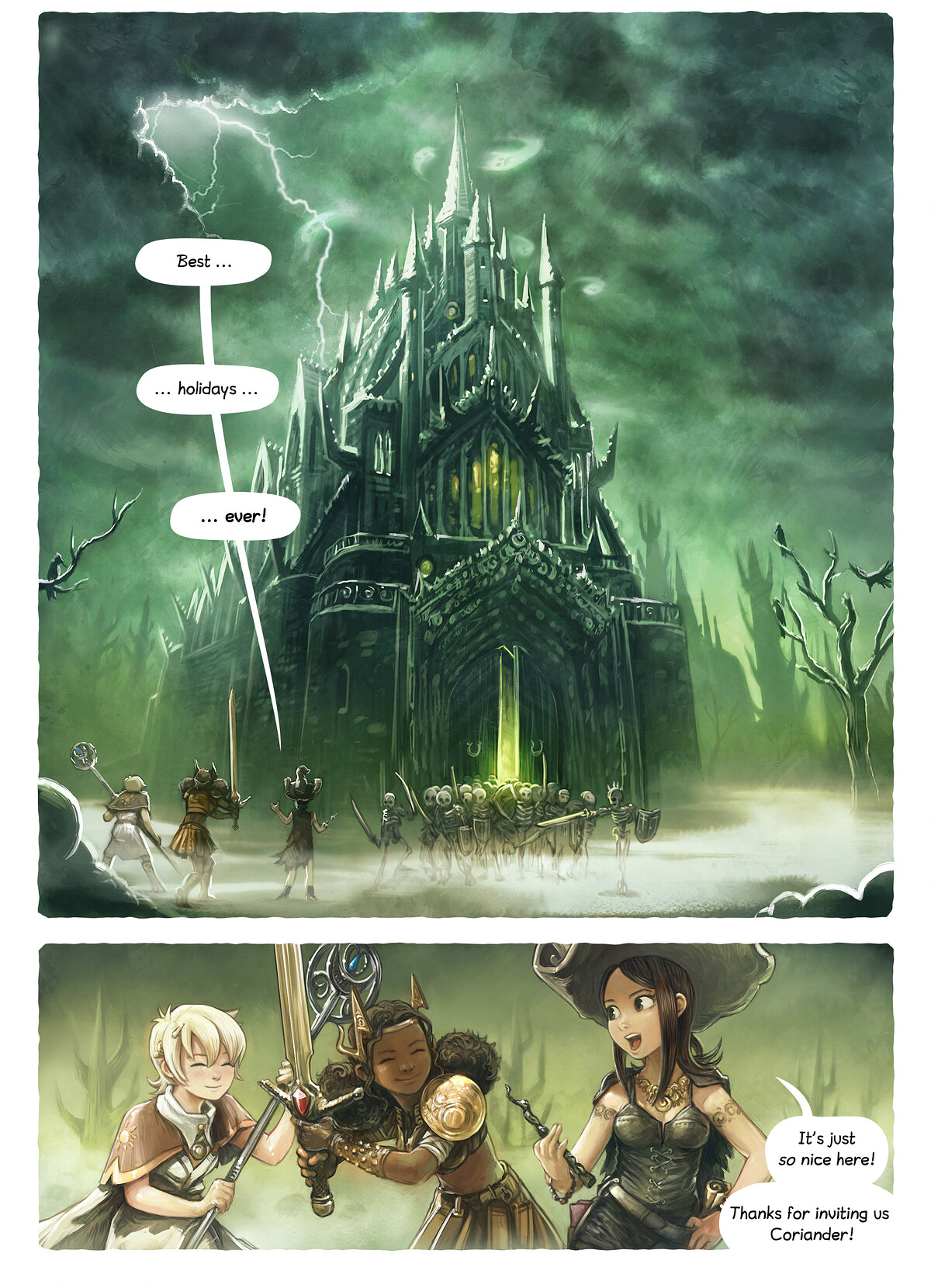 Pepper&Carrot episode 13 page 1 by David Revoy, CC BY 4.0