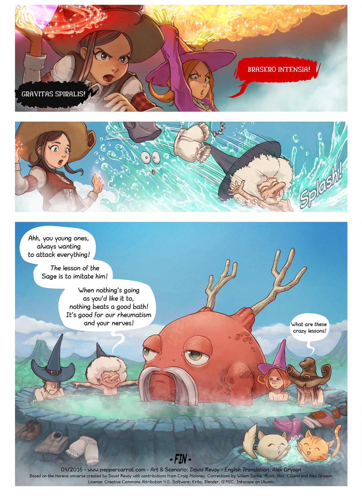 Pepper&Carrot episode 16 page 6 by David Revoy, CC BY 4.0