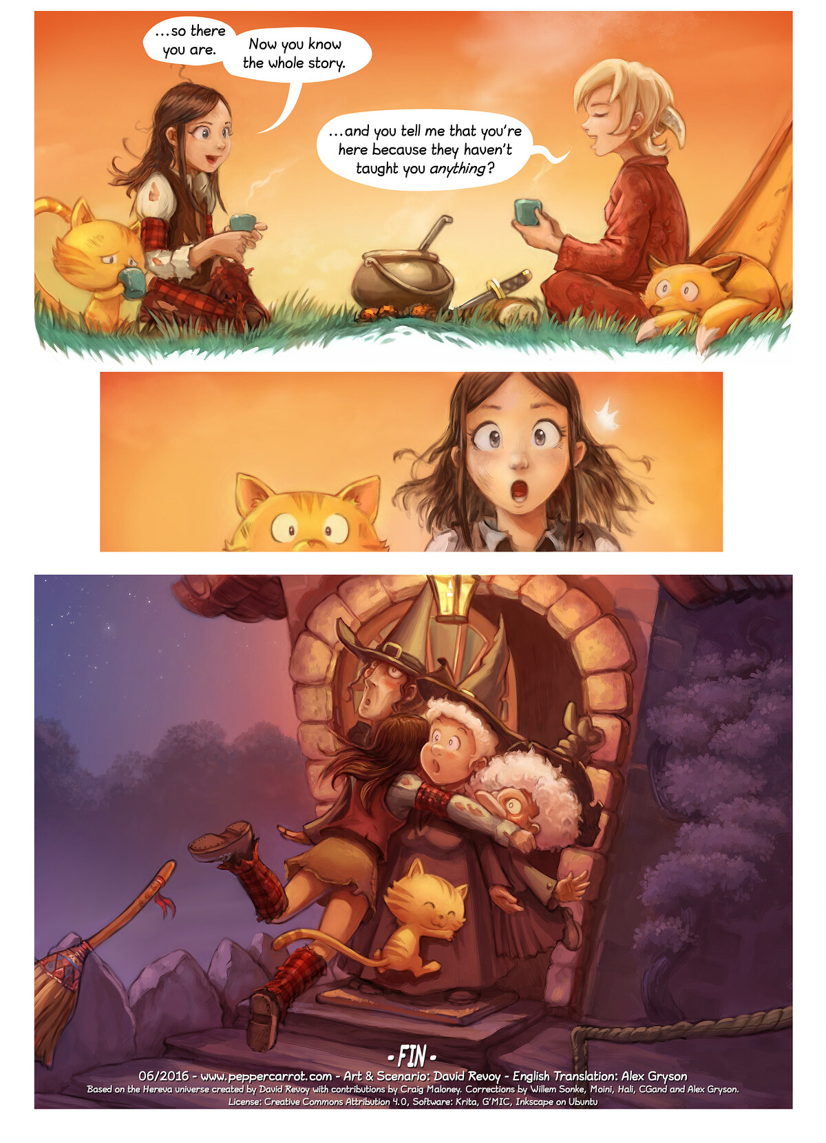 Pepper&Carrot episode 17 page 7 by David Revoy, CC BY 4.0
