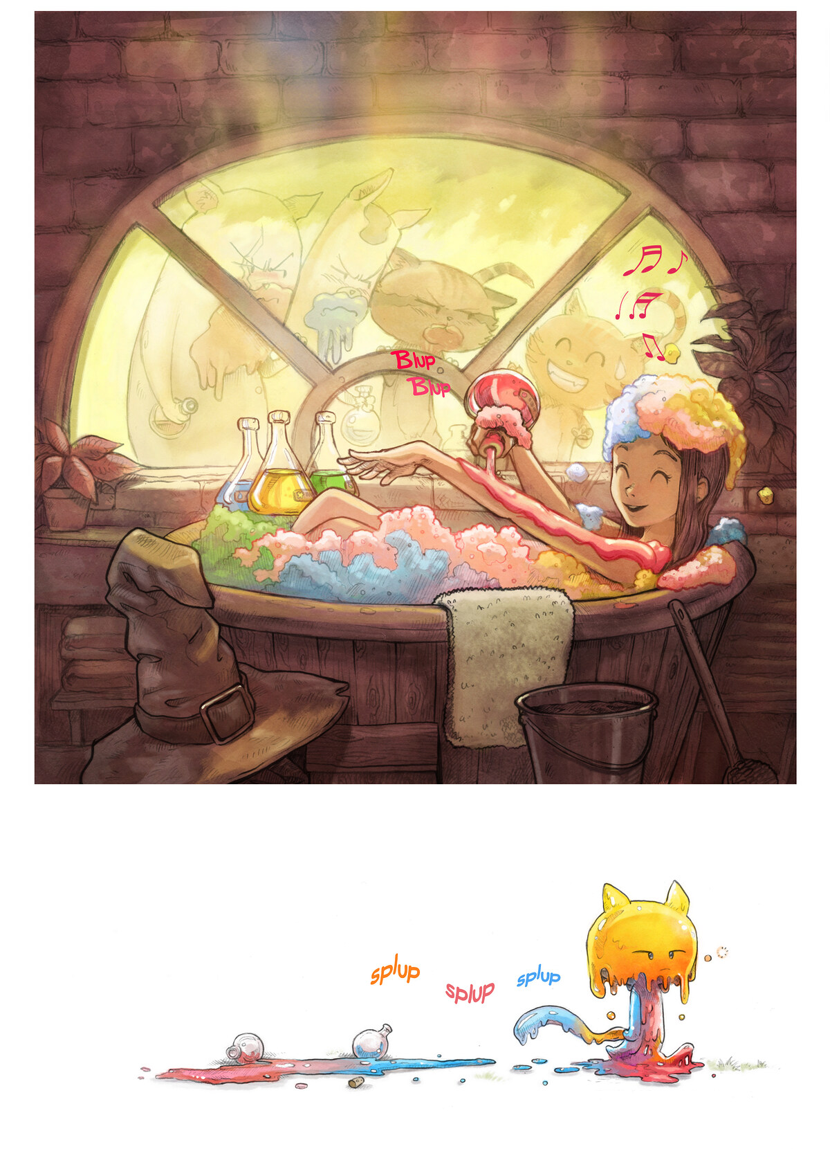 Pepper&Carrot episode 2 page 5 by David Revoy, CC BY 4.0