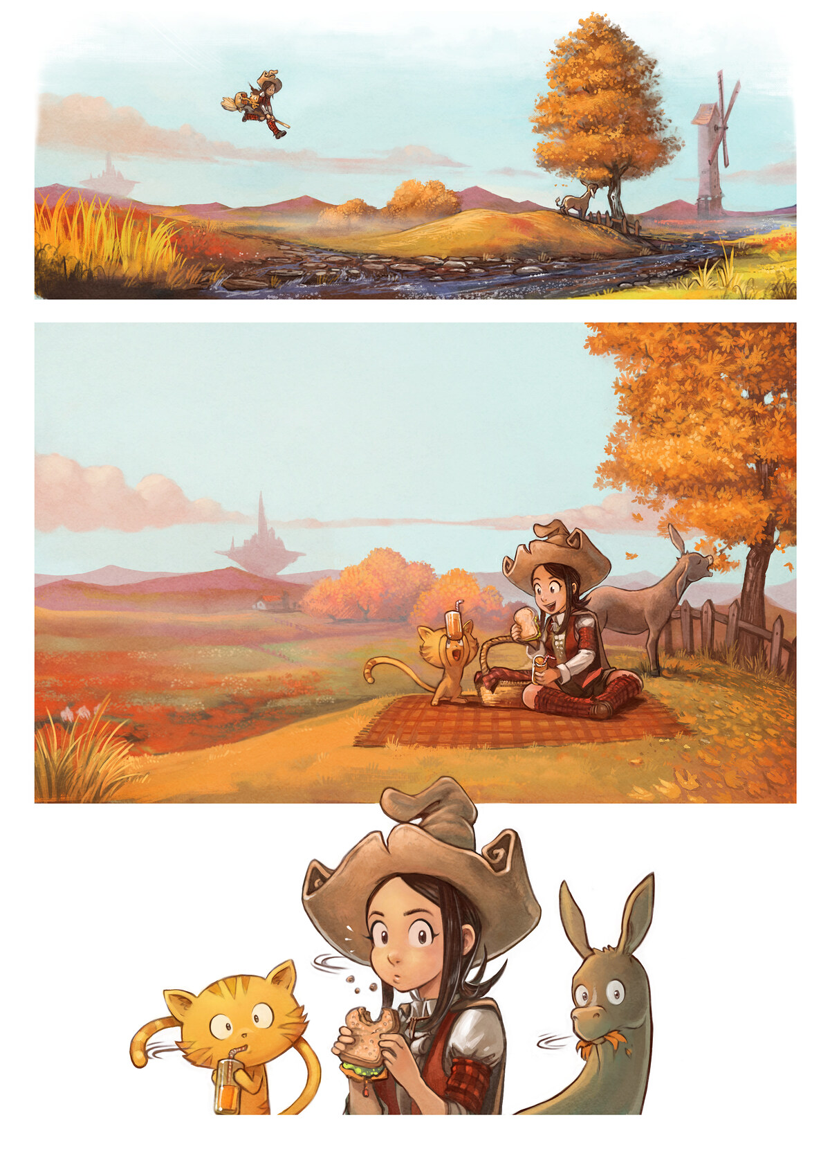 Pepper&Carrot episode 20 page 1 by David Revoy, CC BY 4.0