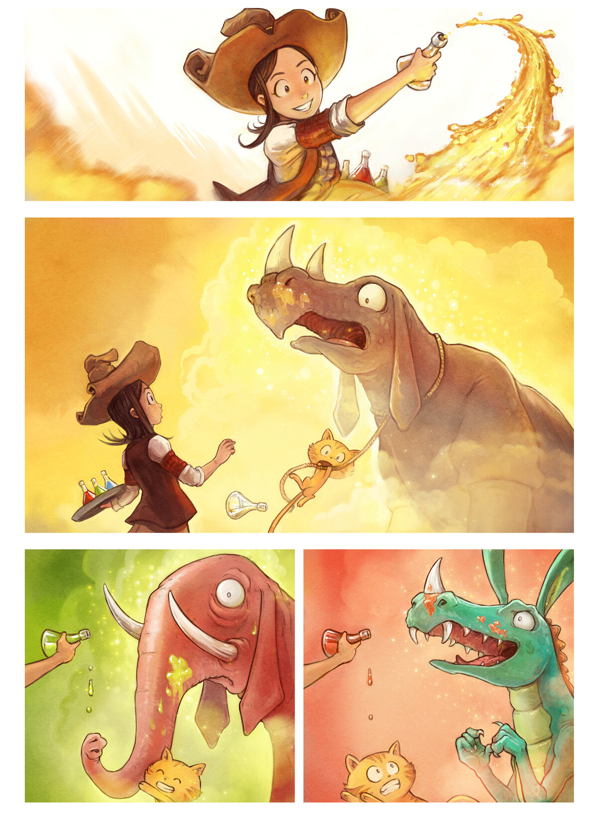 Pepper&Carrot episode 20 page 4 by David Revoy, CC BY 4.0