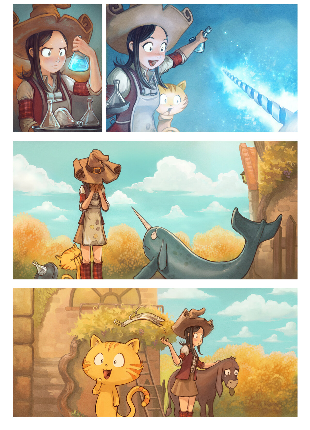 Pepper&Carrot episode 20 page 5 by David Revoy, CC BY 4.0