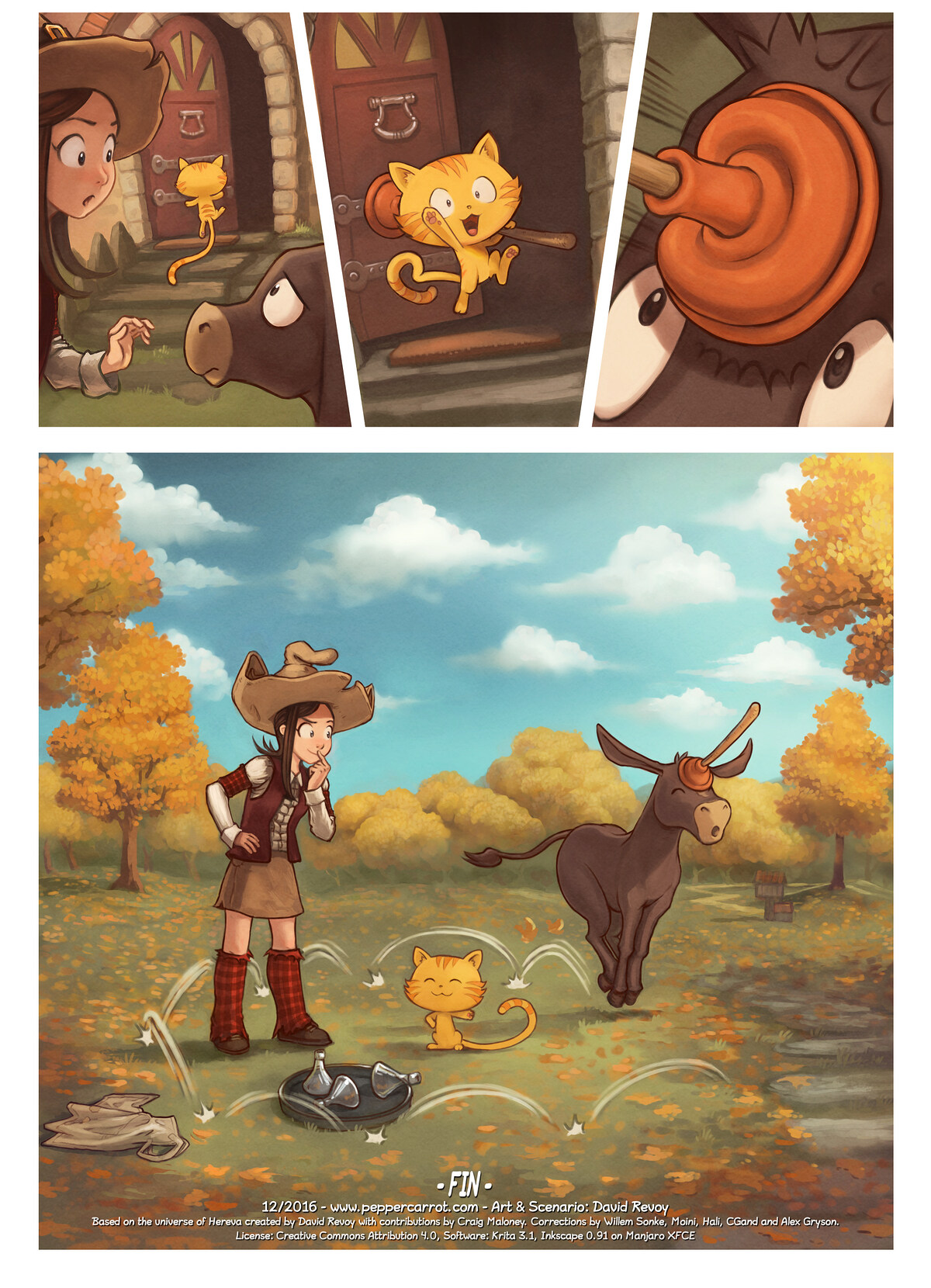 Pepper&Carrot episode 20 page 6 by David Revoy, CC BY 4.0