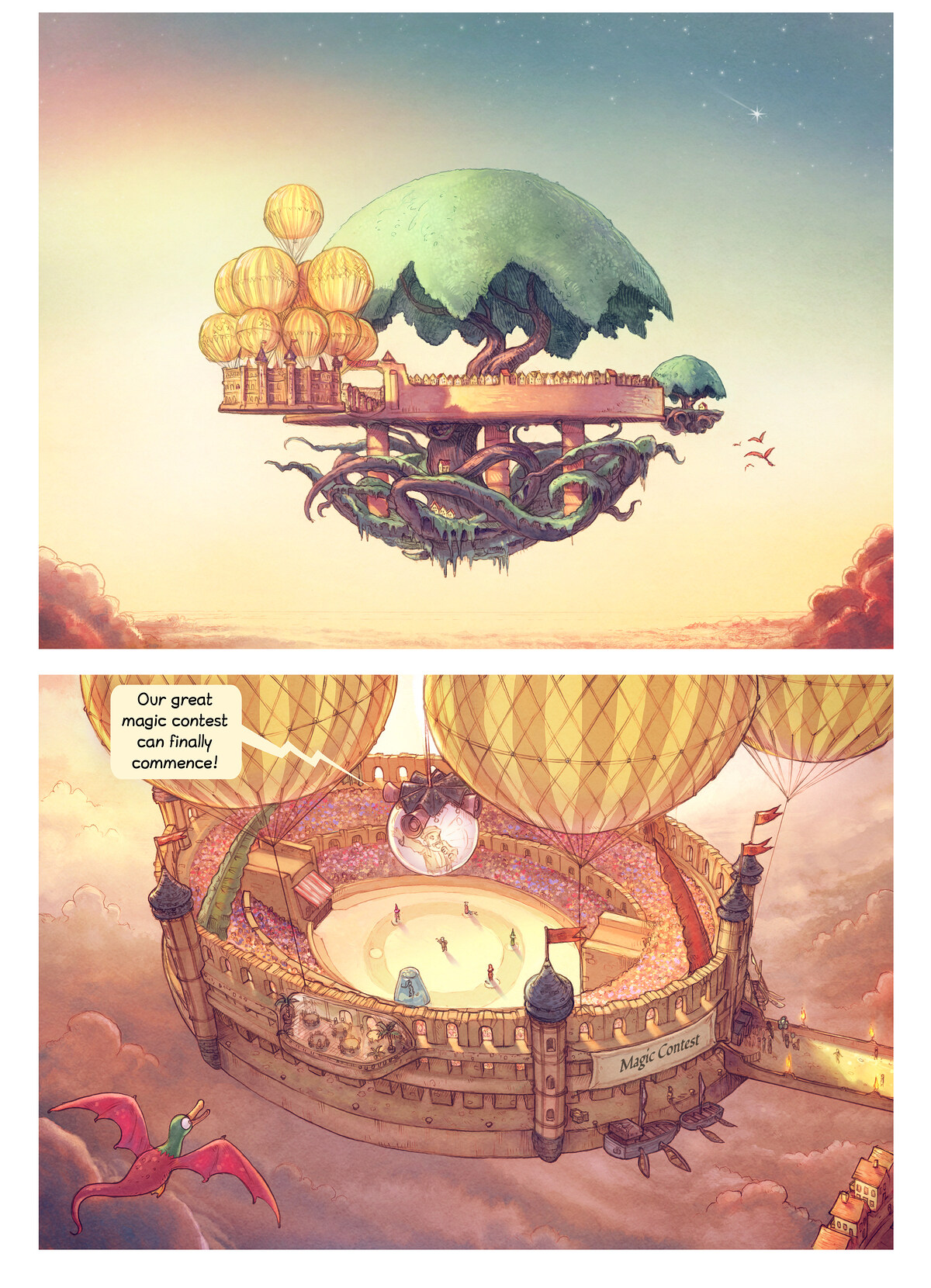Pepper&Carrot episode 22 page 1 by David Revoy, CC BY 4.0