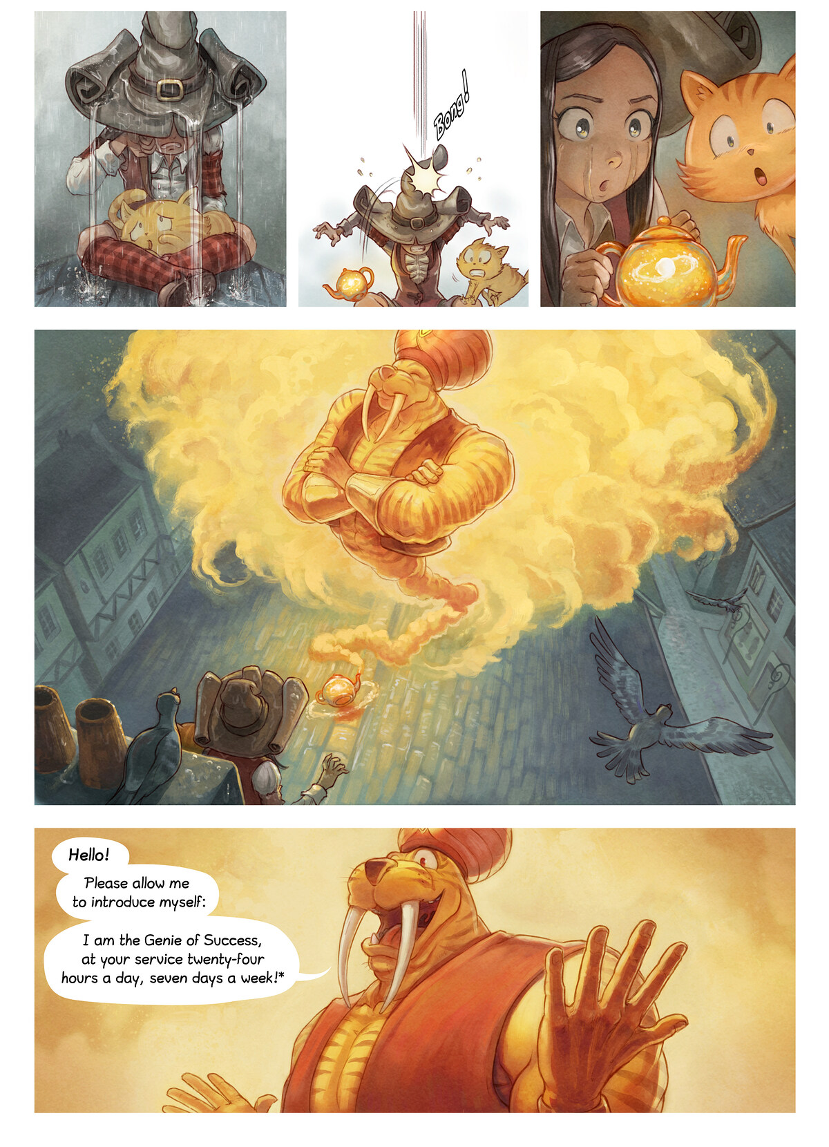 Pepper&Carrot episode 23 page 3 by David Revoy, CC BY 4.0