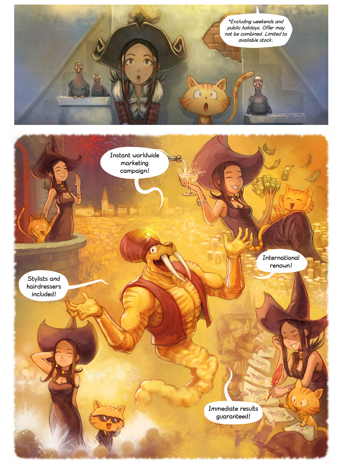 Pepper&Carrot episode 23 page 4 by David Revoy, CC BY 4.0