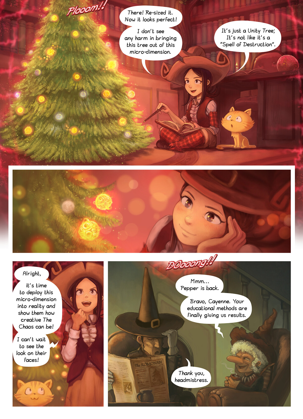 Pepper&Carrot episode 24 page 5 by David Revoy, CC BY 4.0