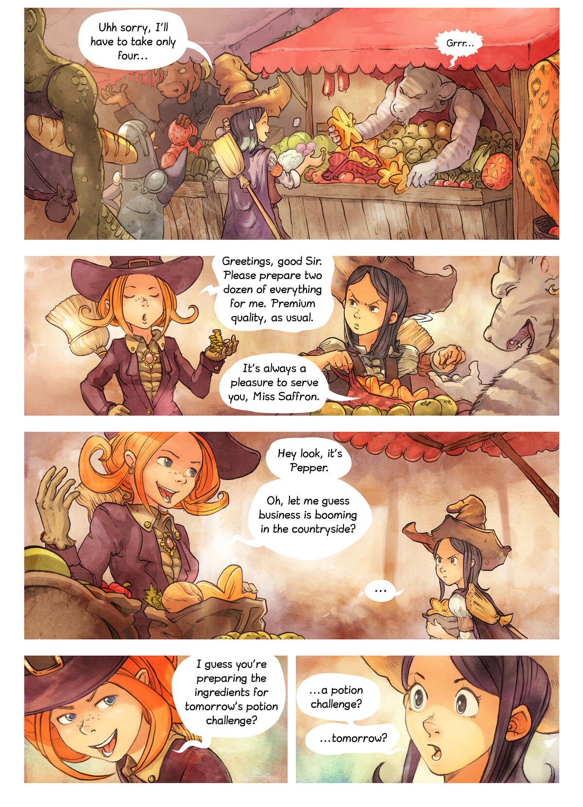 Pepper&Carrot episode 3 page 2 by David Revoy, CC BY 4.0