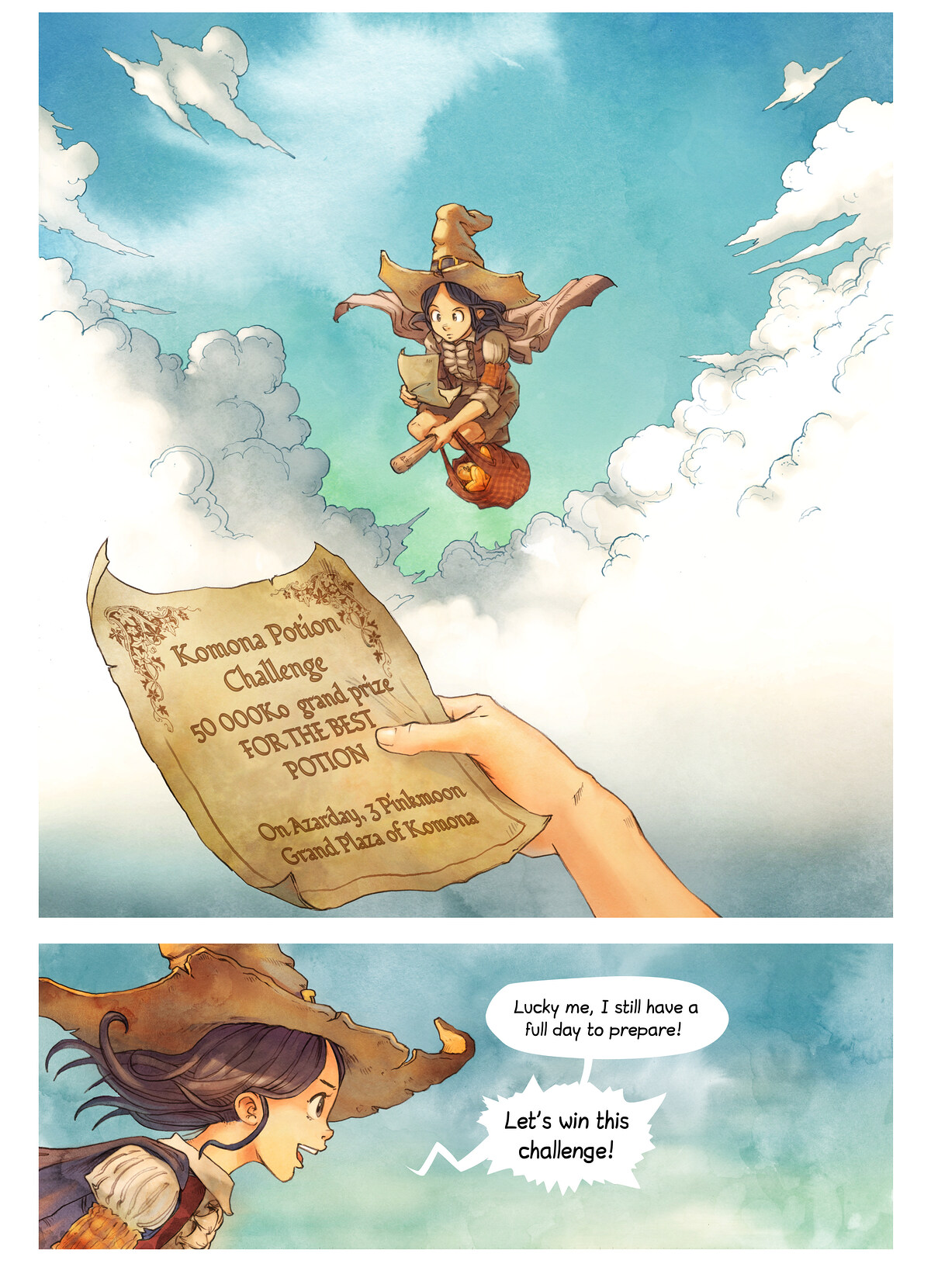 Pepper&Carrot episode 3 page 3 by David Revoy, CC BY 4.0