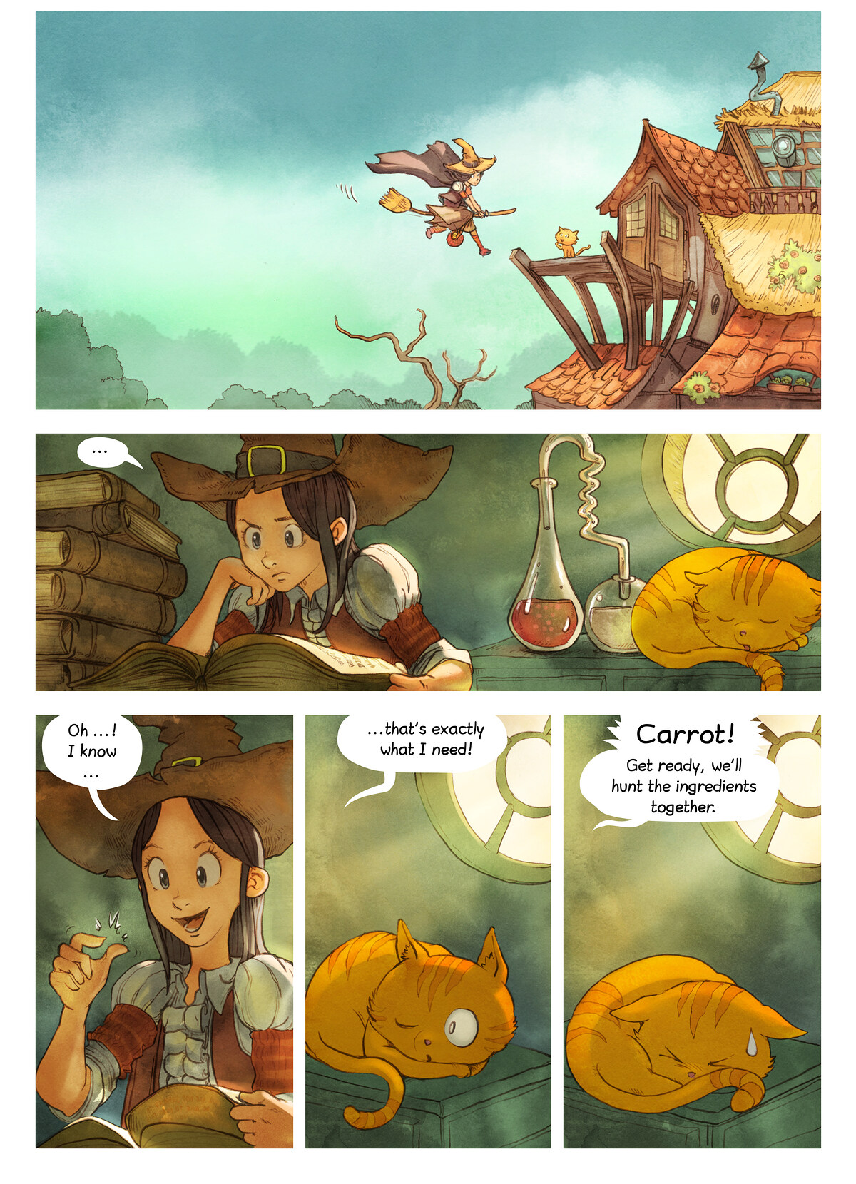 Pepper&Carrot episode 3 page 4 by David Revoy, CC BY 4.0