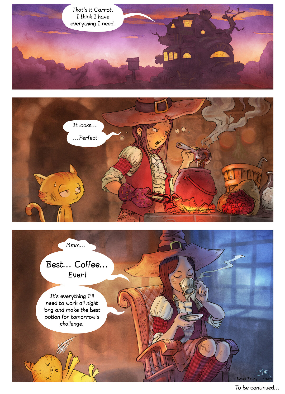Pepper&Carrot episode 3 page 7 by David Revoy, CC BY 4.0