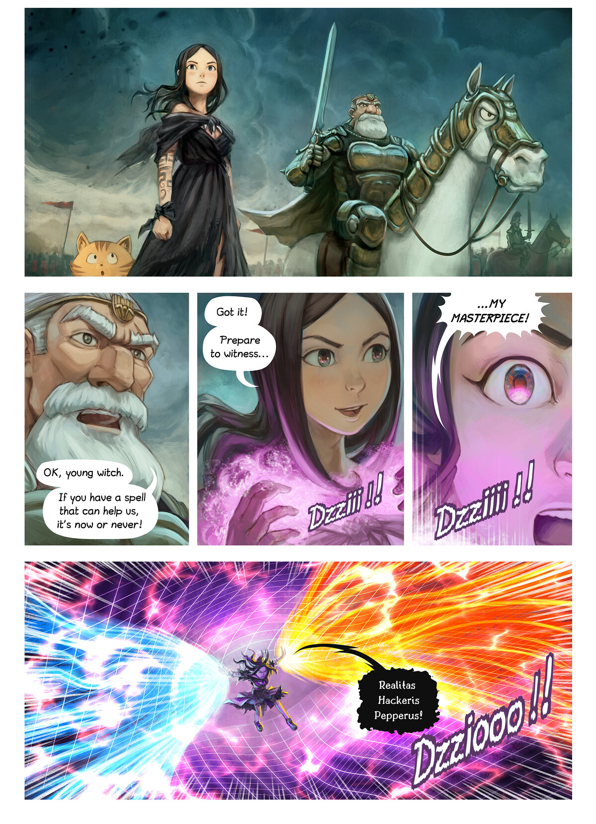 Pepper&Carrot episode 33 page 2 by David Revoy, CC BY 4.0