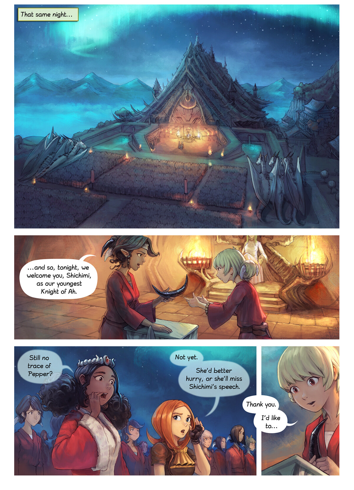 Pepper&Carrot episode 34 page 1 by David Revoy, CC BY 4.0