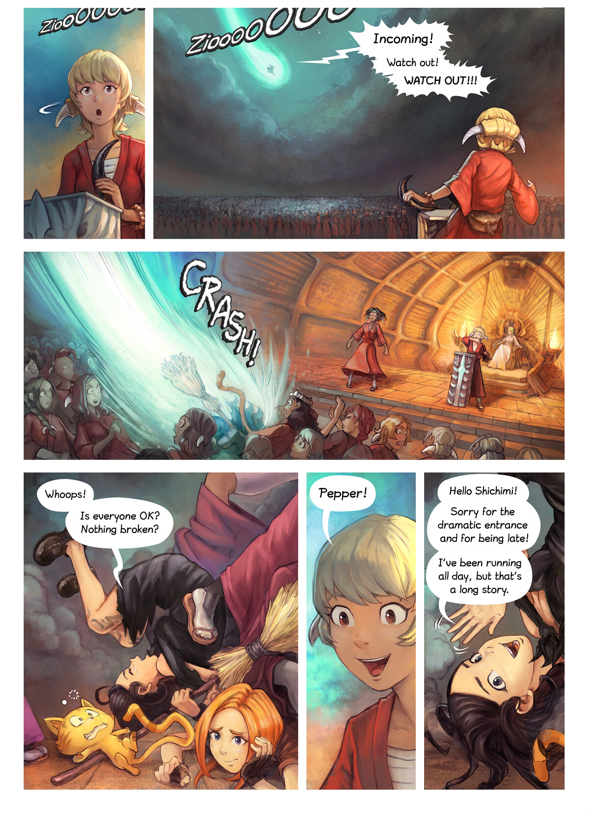 Pepper&Carrot episode 34 page 2 by David Revoy, CC BY 4.0