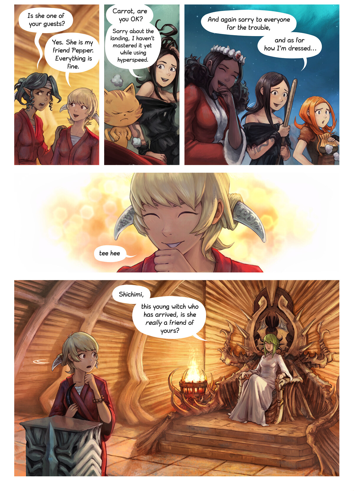 Pepper&Carrot episode 34 page 3 by David Revoy, CC BY 4.0