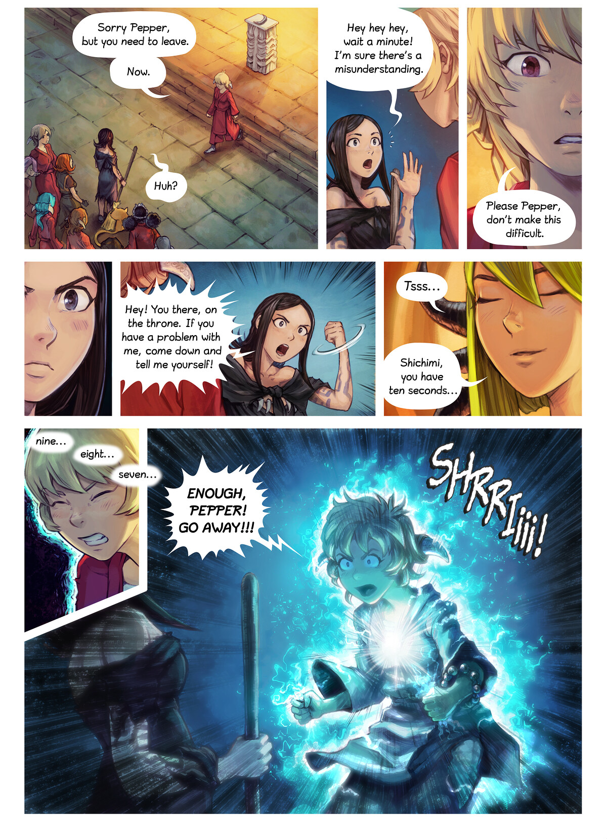Pepper&Carrot episode 34 page 5 by David Revoy, CC BY 4.0