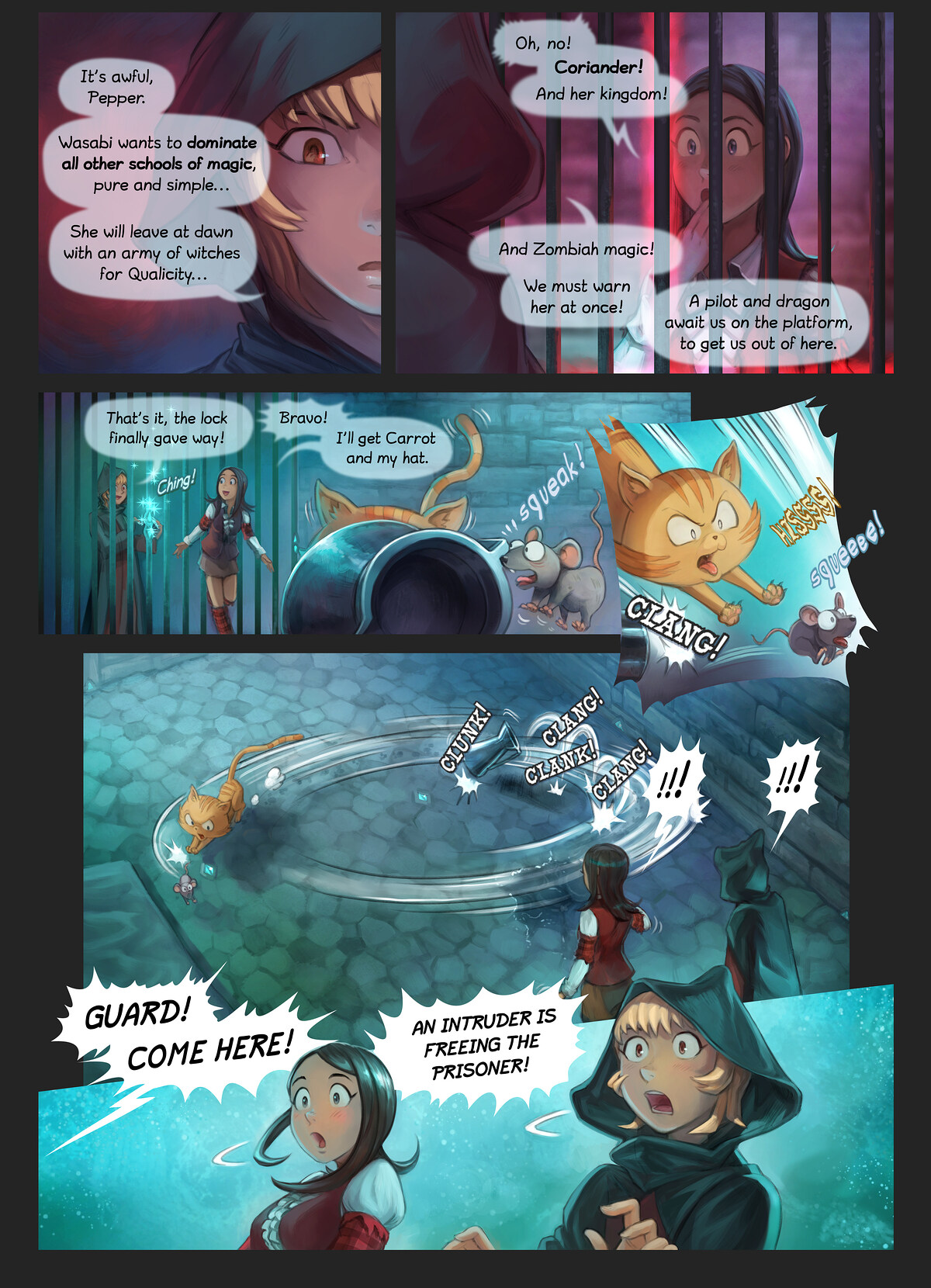 Pepper&Carrot episode 36 page 5 by David Revoy, CC BY 4.0